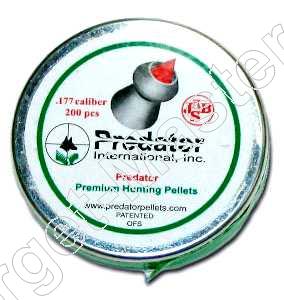 Predator  -  Luchtdruk Kogeltjes  -  kaliber 4.50mm  -  type Predator  -  inhoud 200